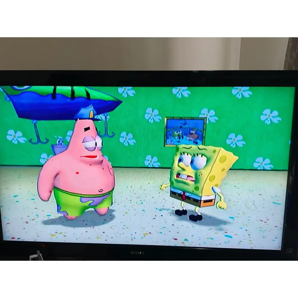 SpongeBob's Truth or Square Nintendo Wii Game Disc Only